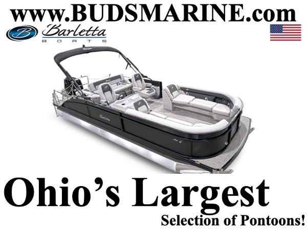 Barletta Aria 24UC 2025 Barletta Aria 24UC pontoon boat, Ohio's largest selection at Bud's Marine.