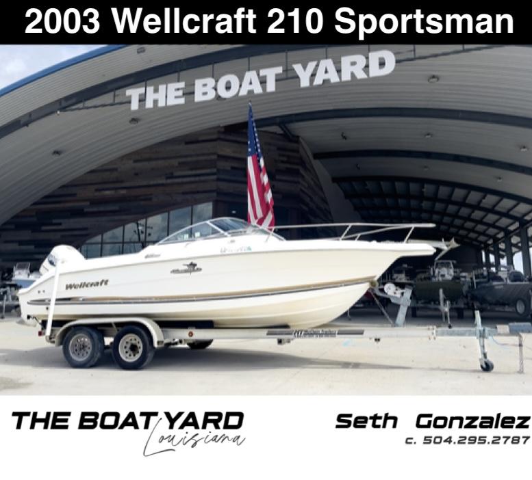 2003 Wellcraft 210 Sportsman