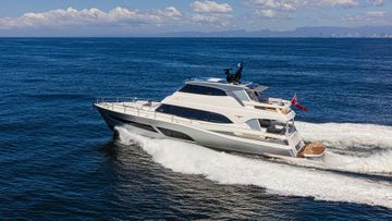 2026 Riviera 78 Motor Yacht Enclosed