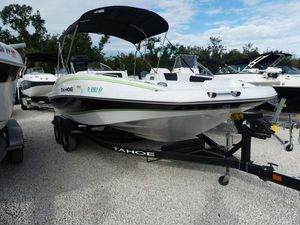 Tahoe 1950 2021 Tahoe 1950 boat on trailer, ready for adventure.
