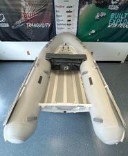 Zodiac Nomad RIB ALU 3.1 PVC 2024 Zodiac Nomad RIB ALU 3.1 PVC inflatable boat in showroom.