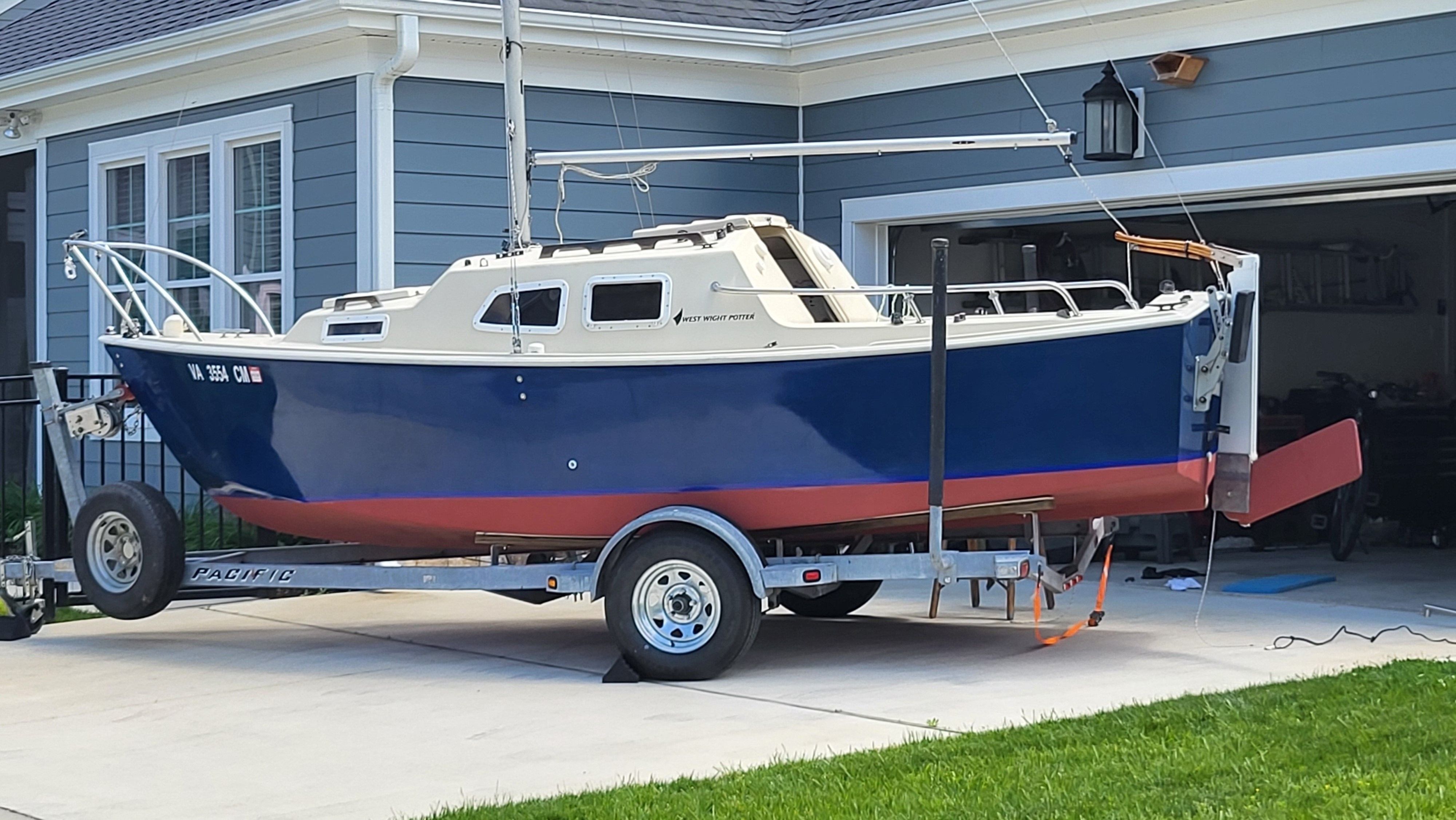 2003 Custom west wight potter 19