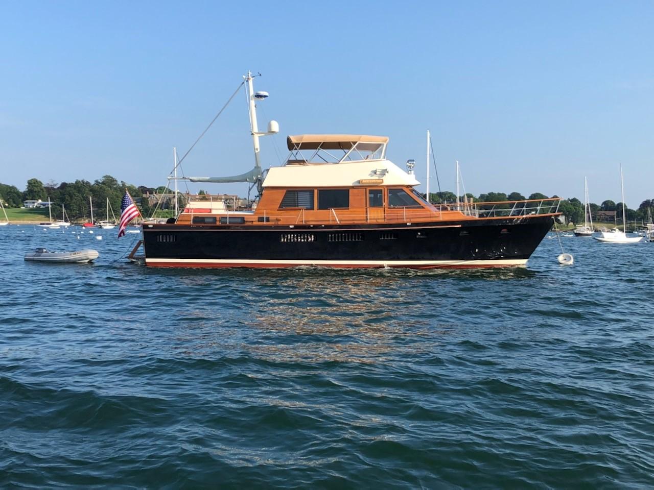 1994 Wilbur Downeast Flybridge Motor Yacht, Newport Rhode Island