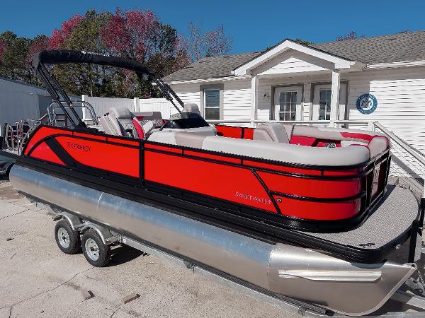 2025 Godfrey Sweetwater 22' Flip Lounge Tritoon - 2286 SFLC