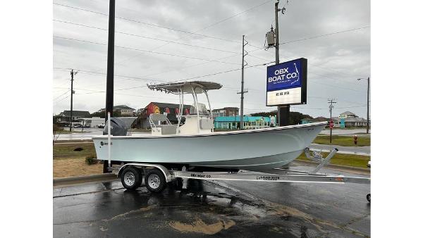 May-Craft 2300 CAPE CLASSIC 2024 May-Craft 2300 CAPE CLASSIC boat on trailer at OBX Boat Co. dealership.