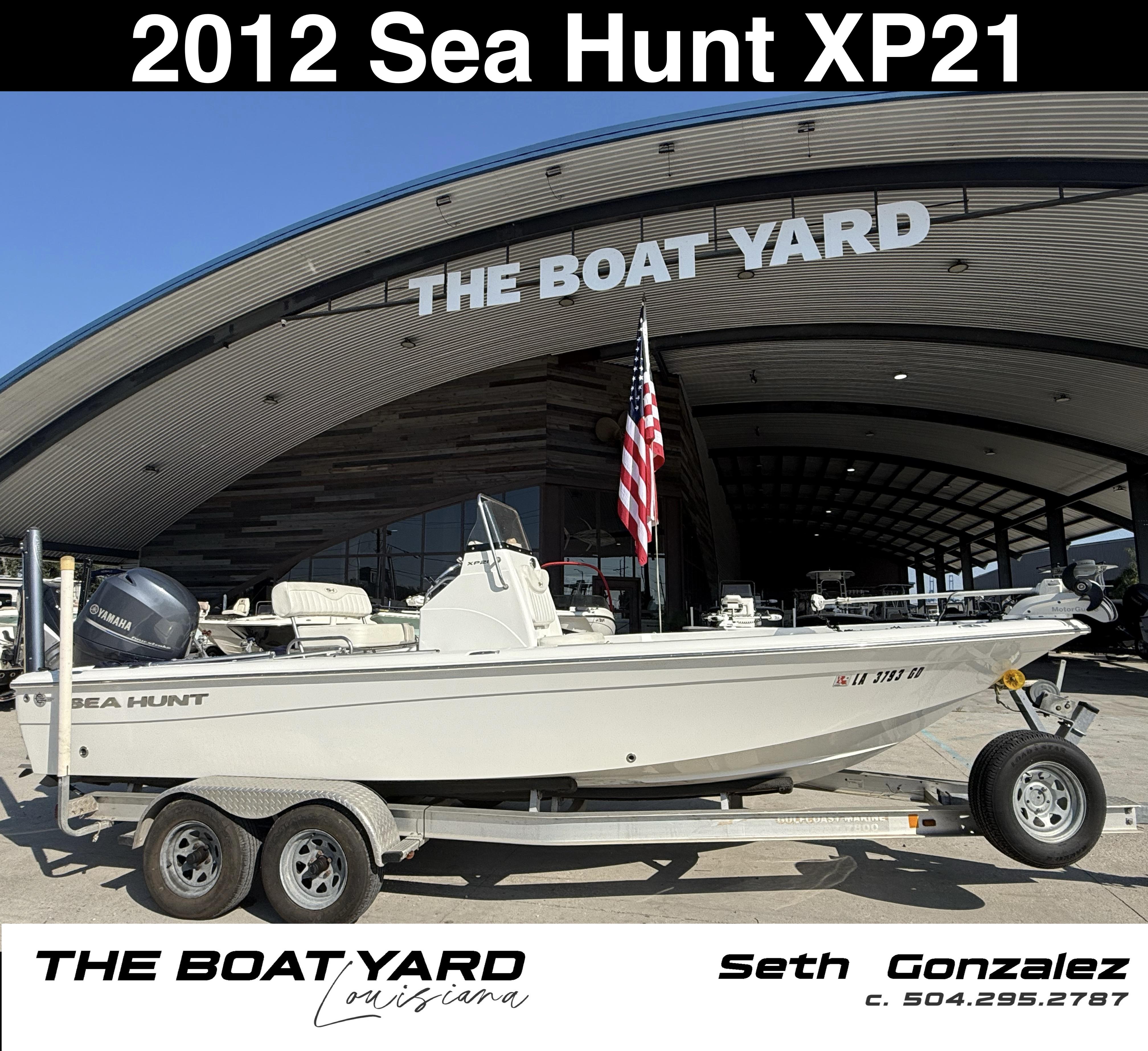 2012 Sea Hunt Bay Boat XP21, Marrero Louisiana