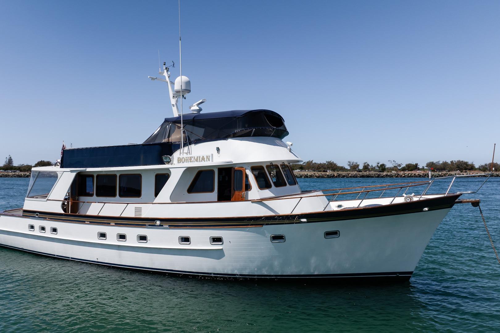 1984 DeFever 68 Pilothouse Motor Yacht