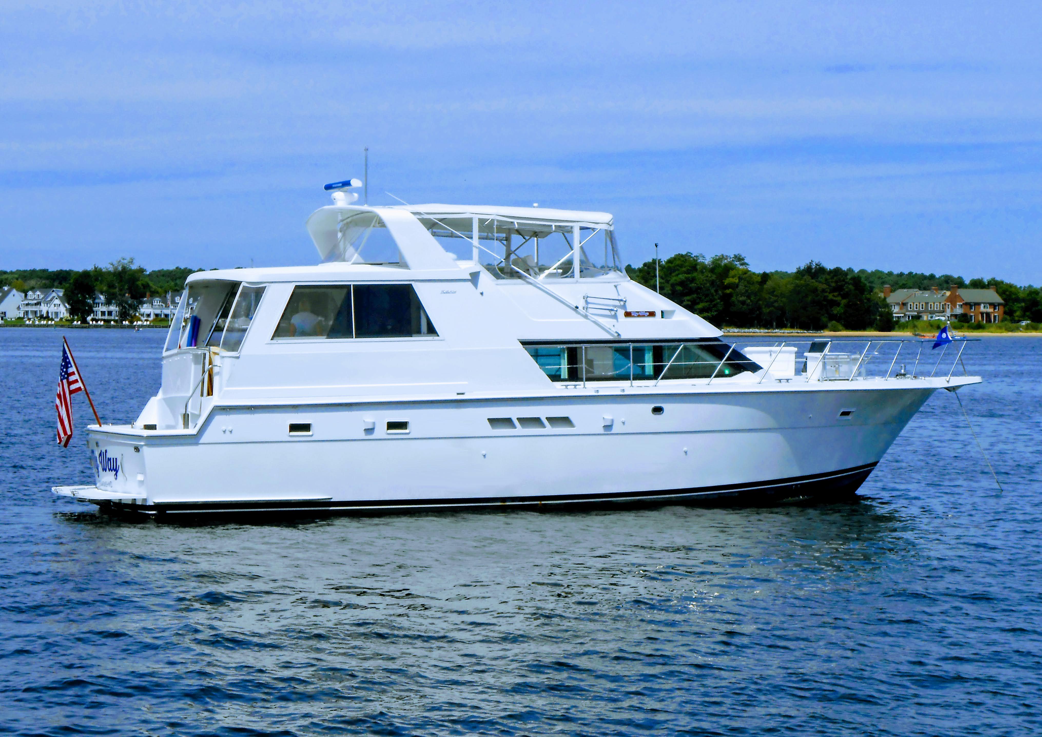 1991 Hatteras 52 Cockpit Motor Yacht, Chester Maryland - boats.com