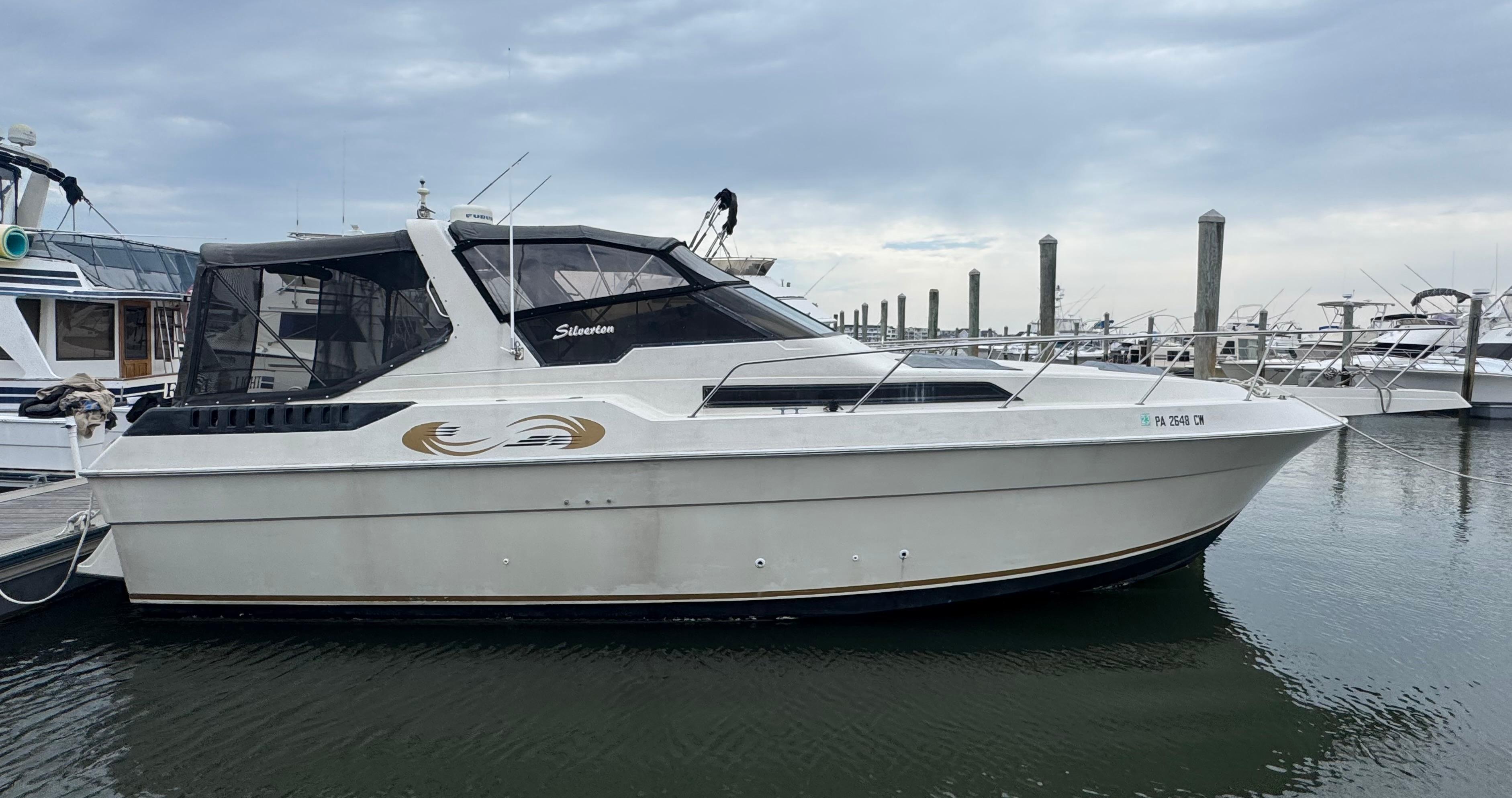 1987 Silverton 34 Express