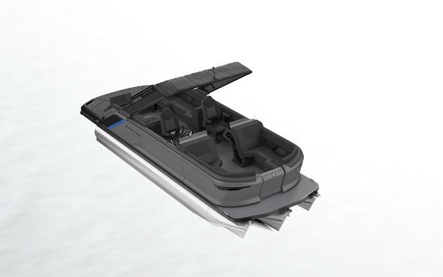 2025 Manitou 22 Explore Navigator Max Deck