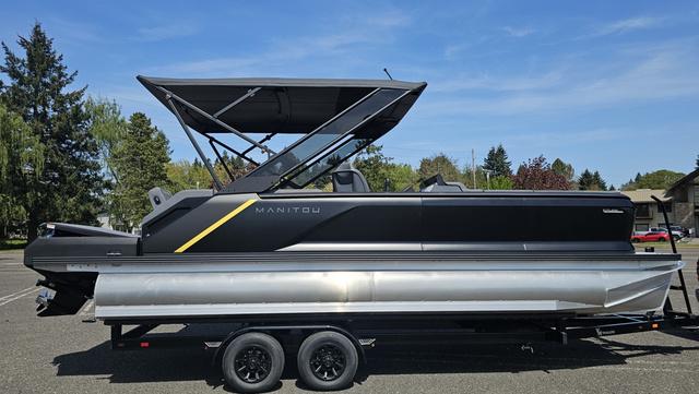 2025 Manitou 24' EXPLORE MAX DECK 150HP STEALTH MOTOR SWITCHBAC