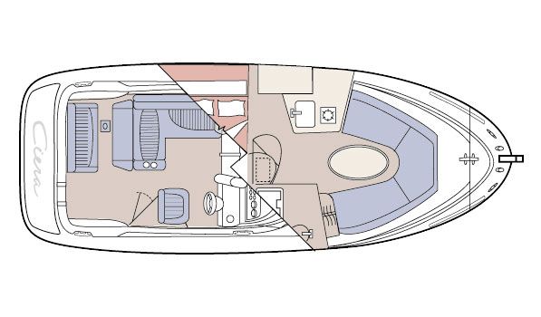 Bayliner 2455 Ciera Sunbridge: Pocket Cruiser - boats.com 1986 bayliner trophy wiring diagram 