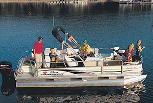 SunTracker Fishin' Barge 21: Performance Test