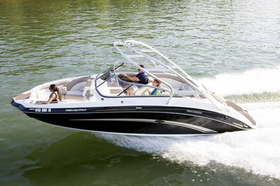 yamaha 242 limited, a jet-propelled series design - boats.com