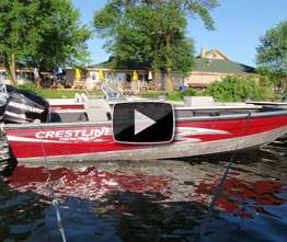 Crestliner 1750 Pro Tiller: Video Boat Review