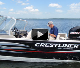 Crestliner 1650 Fish Hawk: Video Boat Review