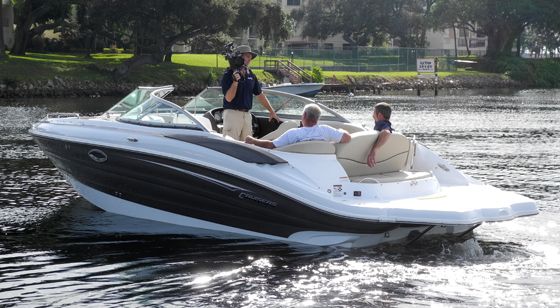 2013 Cruisers Sport Series 278 Boat Test Notes