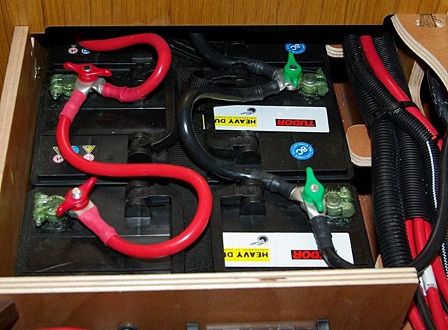 No Grease on Marine Battery Terminals!