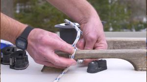 How to Tie a Line on Cleat 