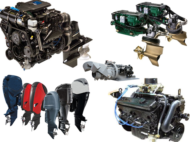 Boat Motors: Outboards, Inboards, Pod Drives, Stern Drives, and Jets