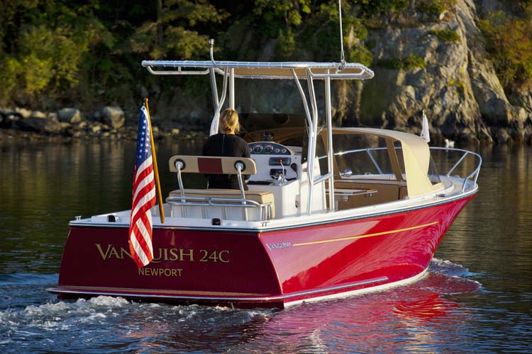 Vanquish 24 CC: A Boat with Blue Blood