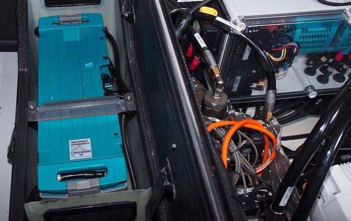 Fig 3: Lithium-ion batteries offer a huge weight savings over traditional lead-acid batteries.