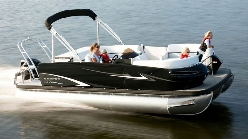 Escape RT 220 Pontoon Boat: Think Outside the Box