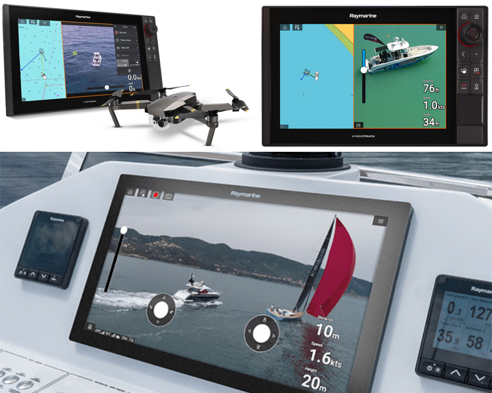Raymarine Delivers Axiom UAV App: Fly a Drone from the Helm?