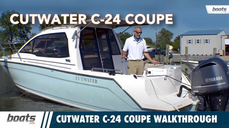 Cutwater C-24 Coupe Pocket Yacht Walkthrough
