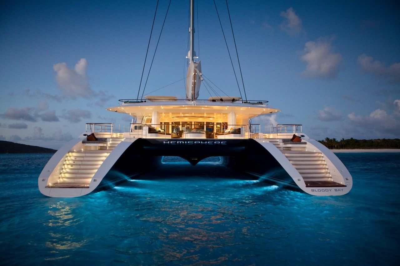 largest power catamaran yacht