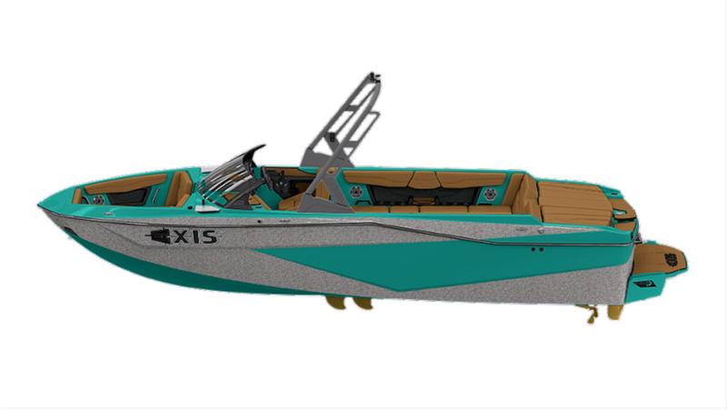 Malibu's 2022 Axis T250 is the largest boat in the brand's line up.