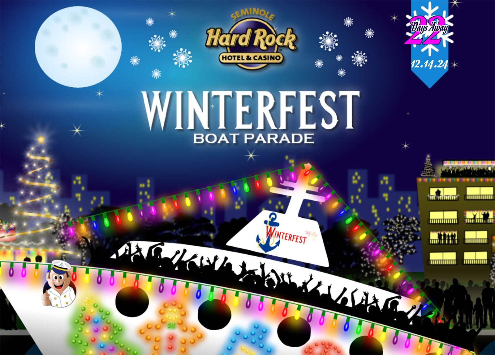 Winterfest Boat Parade Fort Lauderdale Florida 2024