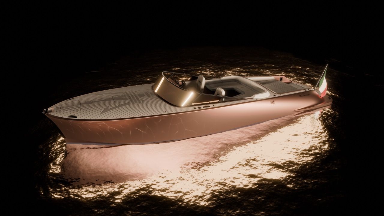 Maserati TRIDENTE Electric Boat