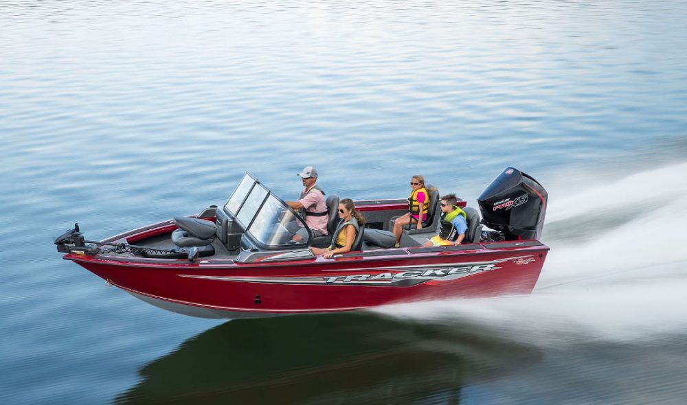 tracker targa fish and ski v-18 combo