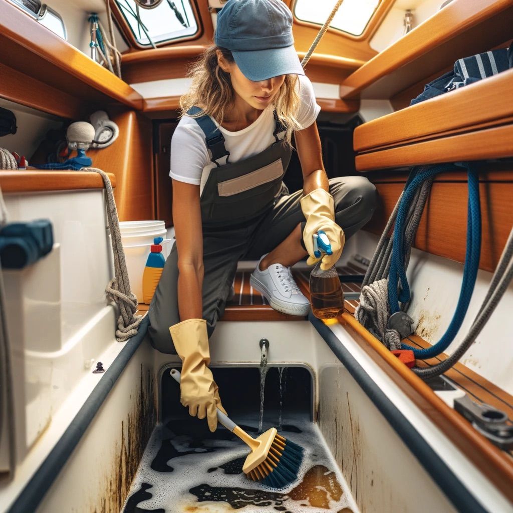 Boat Bilge Cleaning And Maintenance