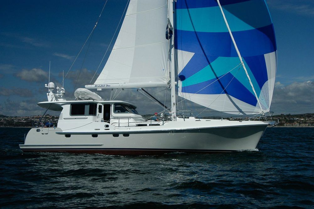 nordhavn motor sailer