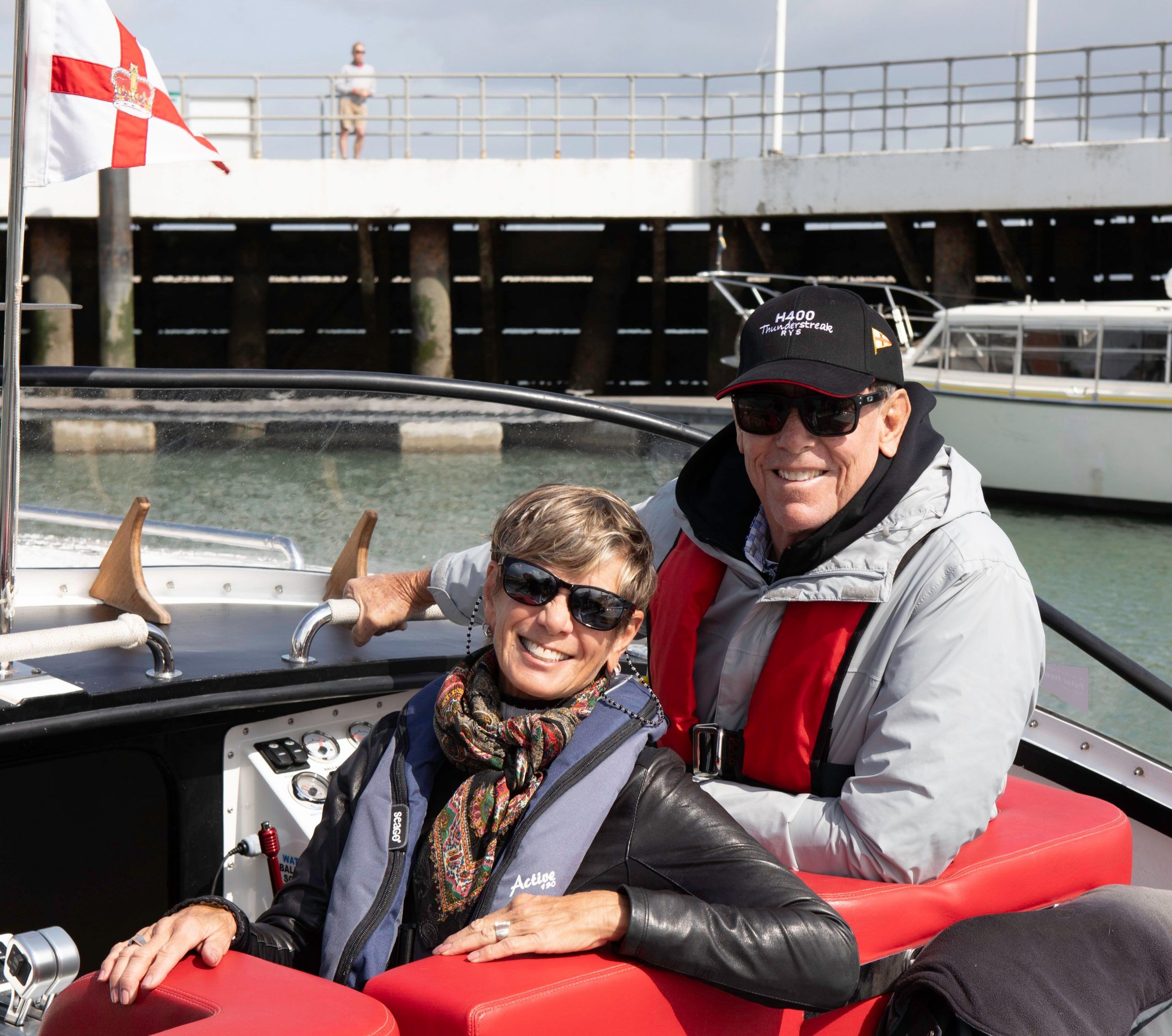 Marilyn DeMartini at the 2024 CTC Race on the Isle of Wight.
