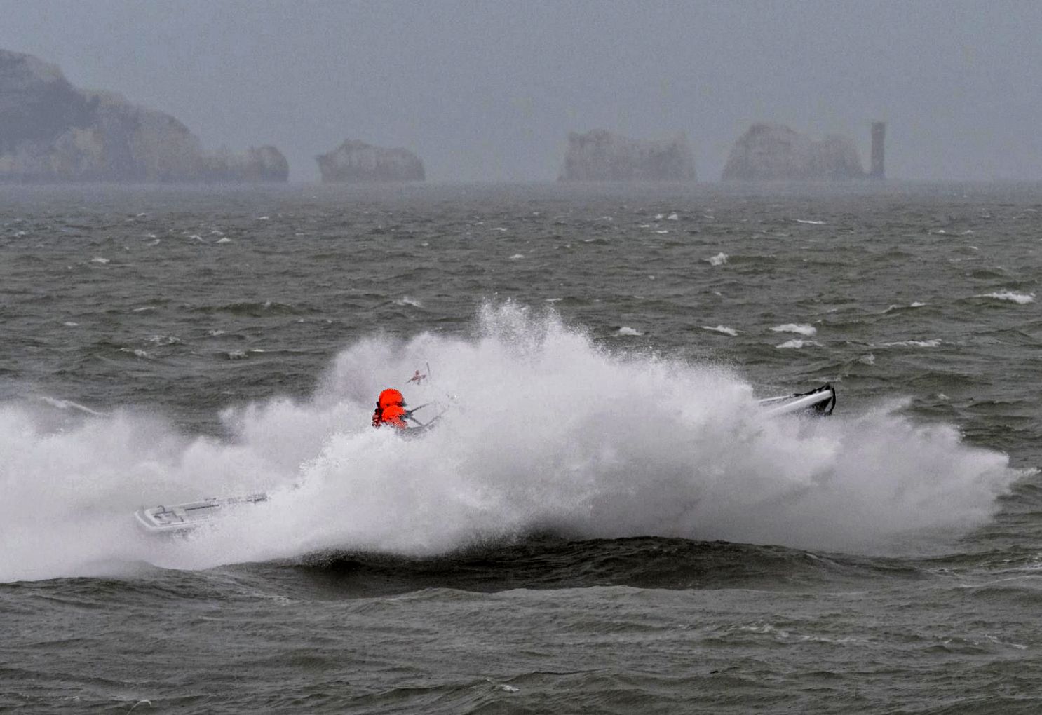 Rough Weather Racing At Cowes Torquay Race
