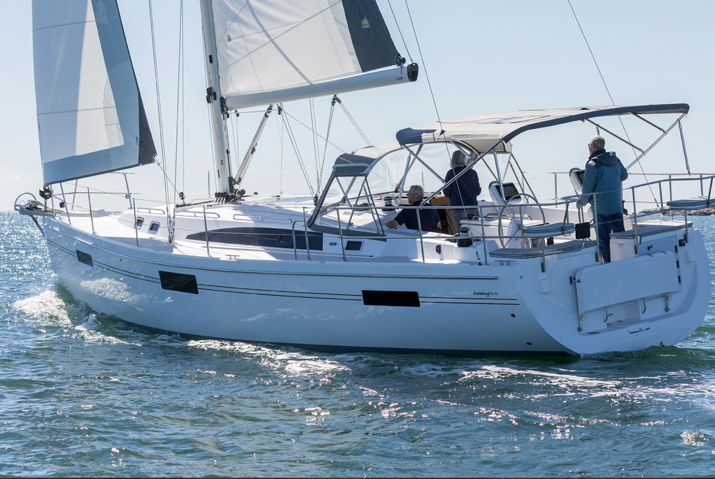 Above: A 2025 Catalina 426 for sale on YachtWorld by Atlas Yacht Sales in Fort Lauderdale, FL. Photo via Atlas Yacht Sales.