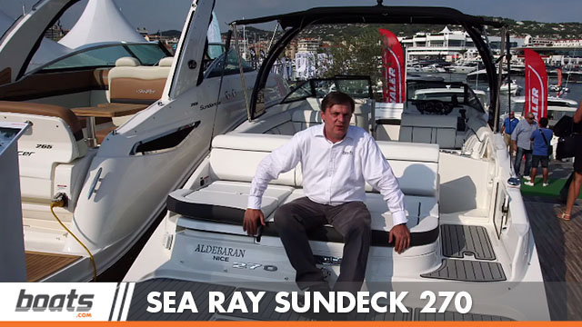Sea Ray 270 Sundeck Video: Ein kurzer Blick